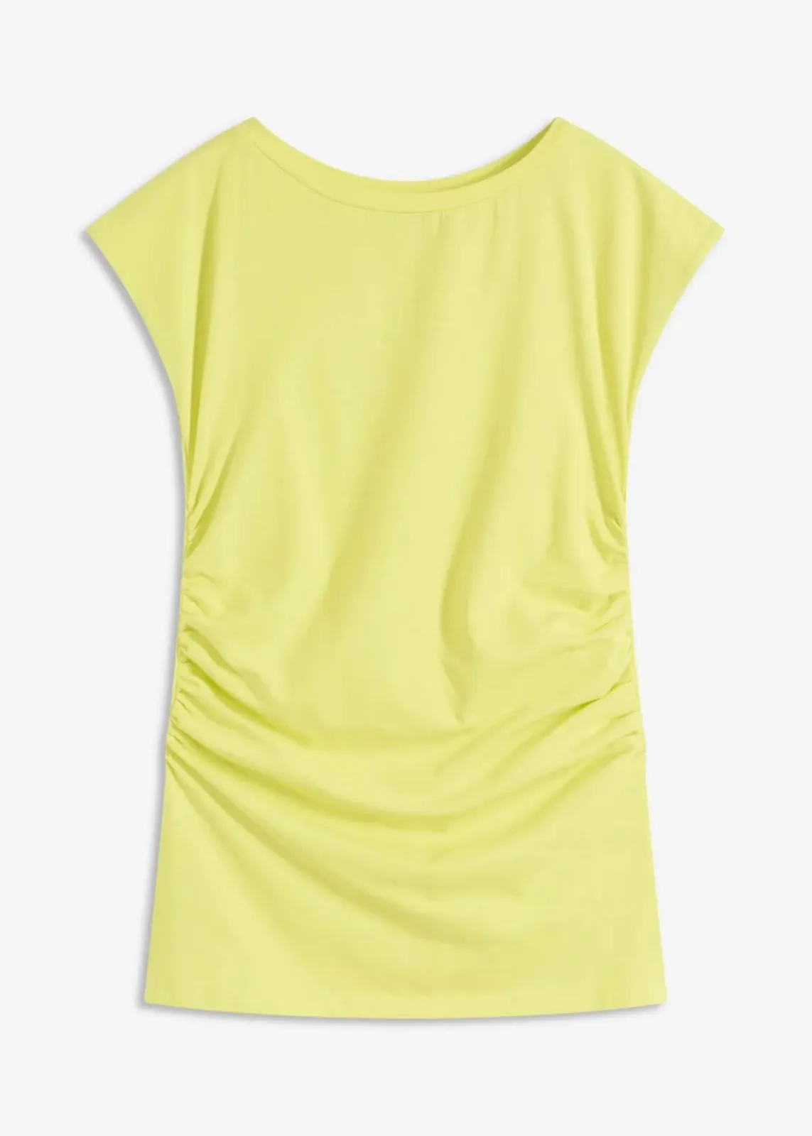 bonprix Shirts & Tops^Shirt aus Baumwolle mit Stretch zitrusgelb