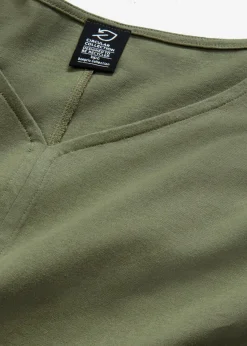 bonprix Nachhaltigere Materialien|Shirts & Tops^Shirt aus Bio Baumwolle oliv