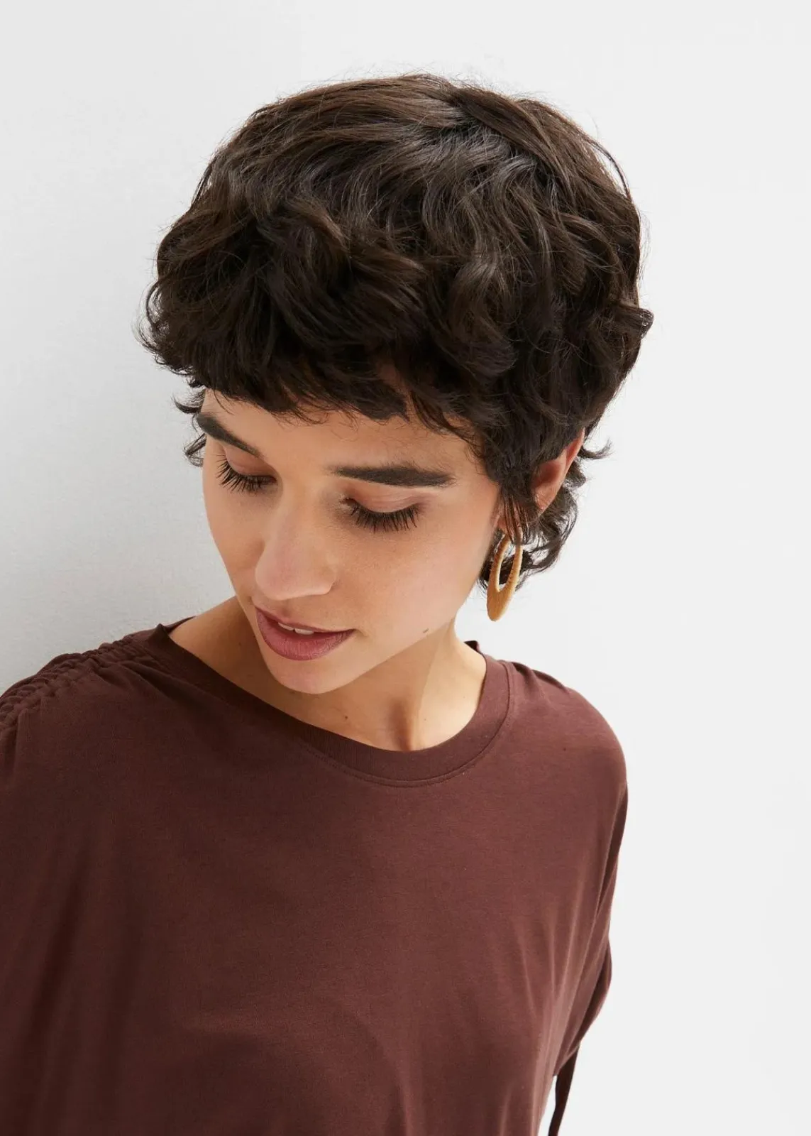 bonprix Shirts & Tops^Shirt aus fließender Viskose terrabraun