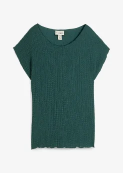 bonprix Shirts & Tops^Shirt aus leichtem Crêpe mattgrün
