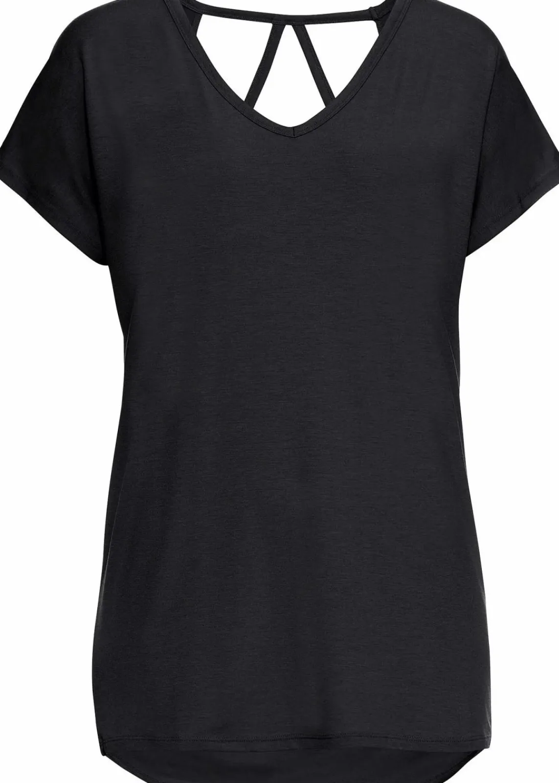 bonprix Nachhaltigere Materialien|Shirts & Tops^Shirt aus nachhaltiger Visksose schwarz