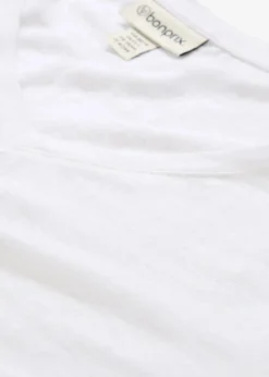 bonprix Shirts & Tops|Premium^Shirt aus reinem Leinen weiß