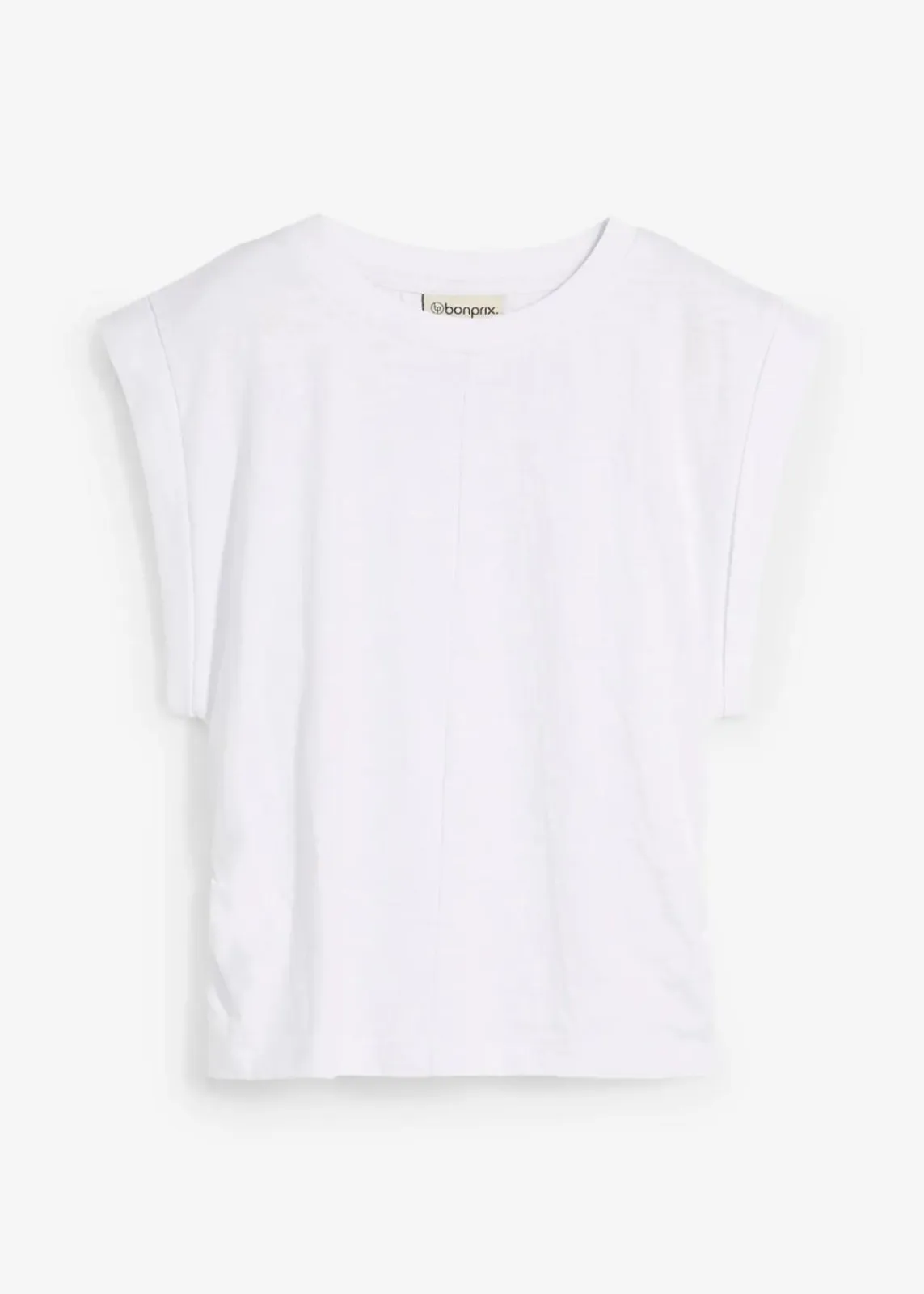 bonprix Shirts & Tops^Shirt aus reiner Baumwolle weiß