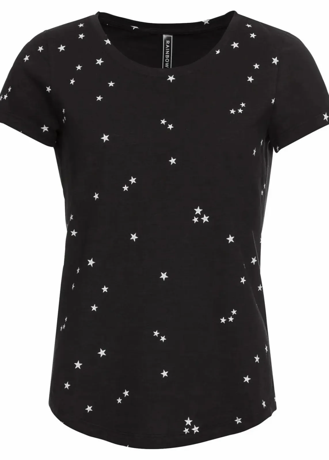 bonprix Shirts & Tops^Shirt aus reiner Baumwolle schwarz bedruckt