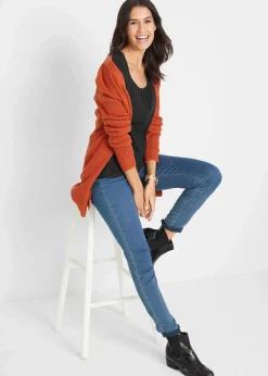 bonprix Shirts & Tops^Shirt aus reiner Baumwolle, Kurzarm schwarz