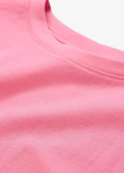 bonprix Shirts & Tops|Nachhaltigere Materialien^Shirt aus reiner Bio-Baumwolle knallrosa