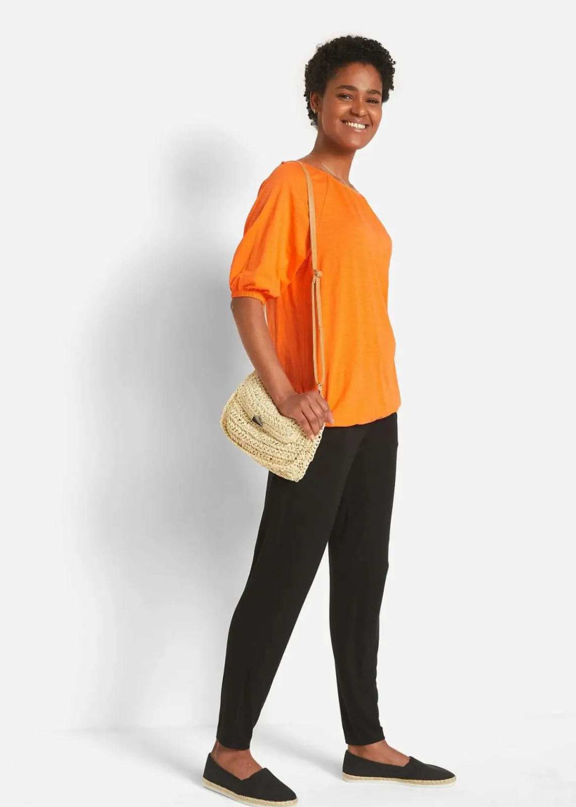 bonprix Nachhaltigere Materialien|Shirts & Tops^Shirt aus reiner Bio-Baumwolle mango