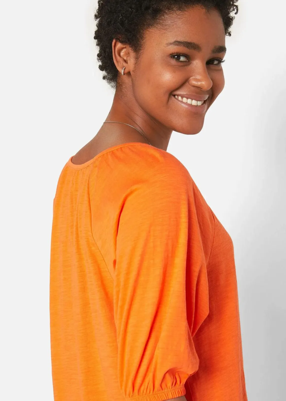 bonprix Nachhaltigere Materialien|Shirts & Tops^Shirt aus reiner Bio-Baumwolle mango