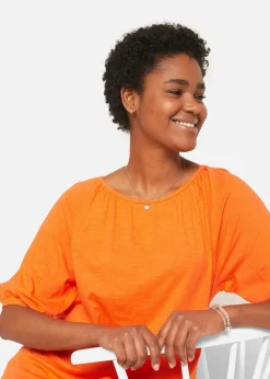 bonprix Nachhaltigere Materialien|Shirts & Tops^Shirt aus reiner Bio-Baumwolle mango