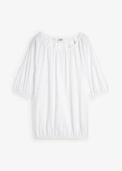 bonprix Nachhaltigere Materialien|Shirts & Tops^Shirt aus reiner Bio-Baumwolle weiß
