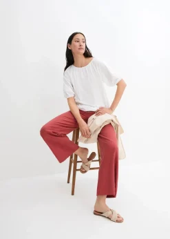 bonprix Nachhaltigere Materialien|Shirts & Tops^Shirt aus reiner Bio-Baumwolle weiß