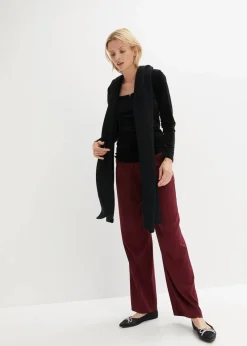 bonprix Shirts & Tops^Shirt aus softem Samt schwarz