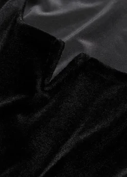 bonprix Shirts & Tops^Shirt aus softem Samt schwarz