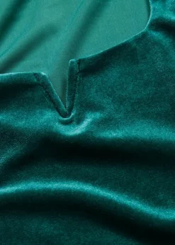 bonprix Shirts & Tops^Shirt aus softem Samt brillantgrün
