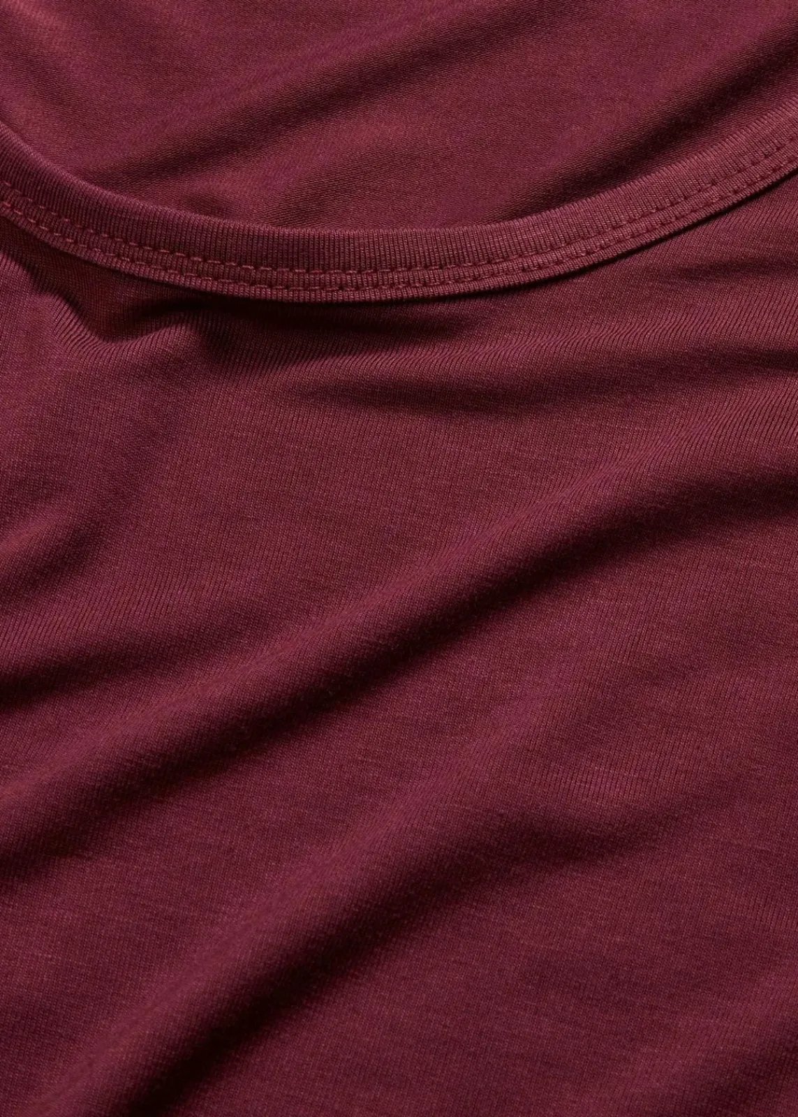 bonprix Shirts & Tops|Basics^Shirt aus softem Viskose-Mix ahornrot