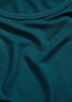 bonprix Shirts & Tops|Basics^Shirt aus softem Viskose-Mix tiefgrün