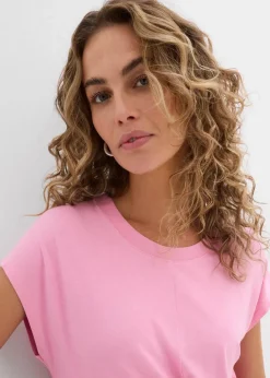 bonprix Shirts & Tops^Shirt aus softem Viskose-Mix rosa