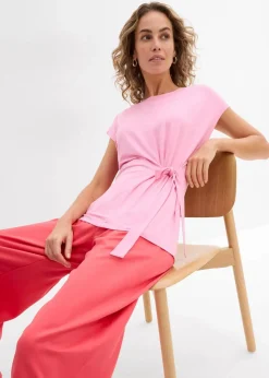 bonprix Shirts & Tops^Shirt aus softem Viskose-Mix rosa