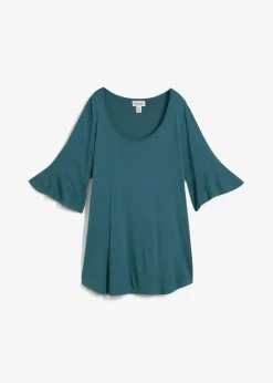 bonprix Shirts & Tops^Shirt aus softer Viskose pfeffergrün