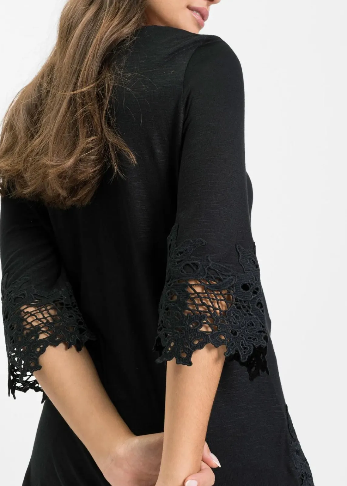 bonprix Shirts & Tops^Shirt aus Viskose schwarz