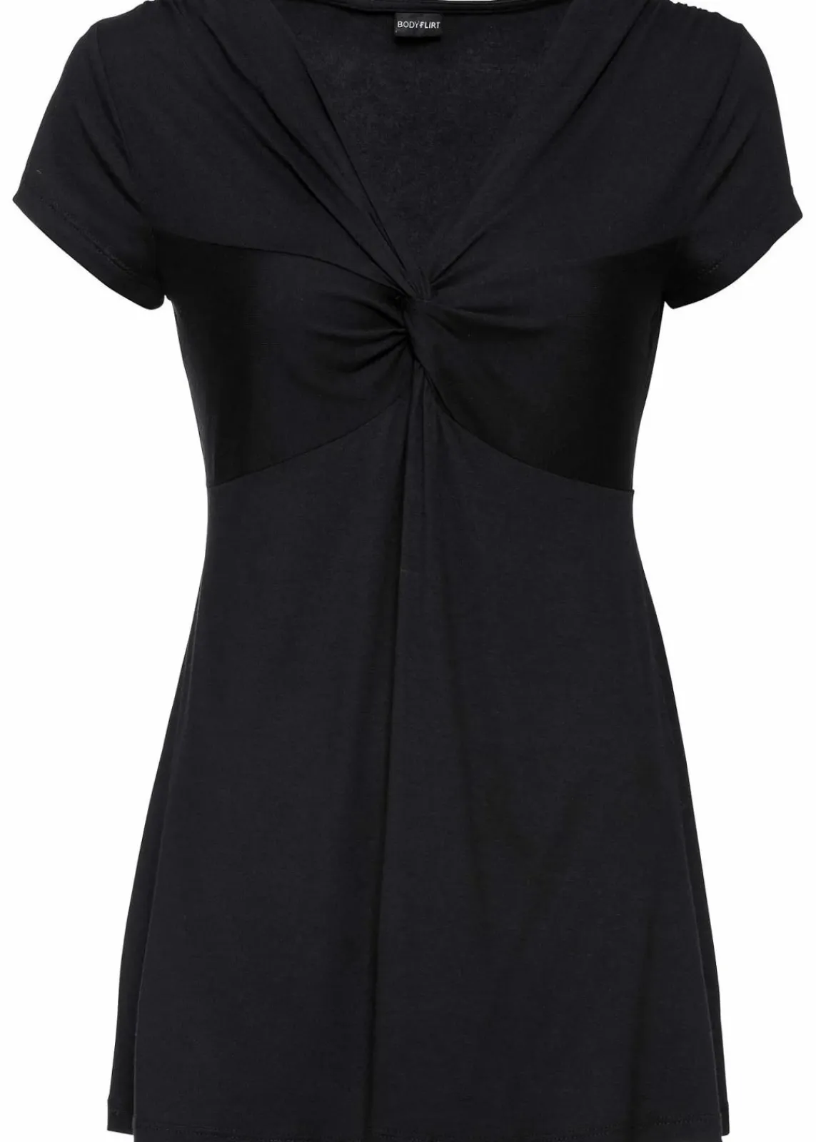 bonprix Shirts & Tops|Nachhaltigere Materialien^Shirt aus Viskose-Mix schwarz