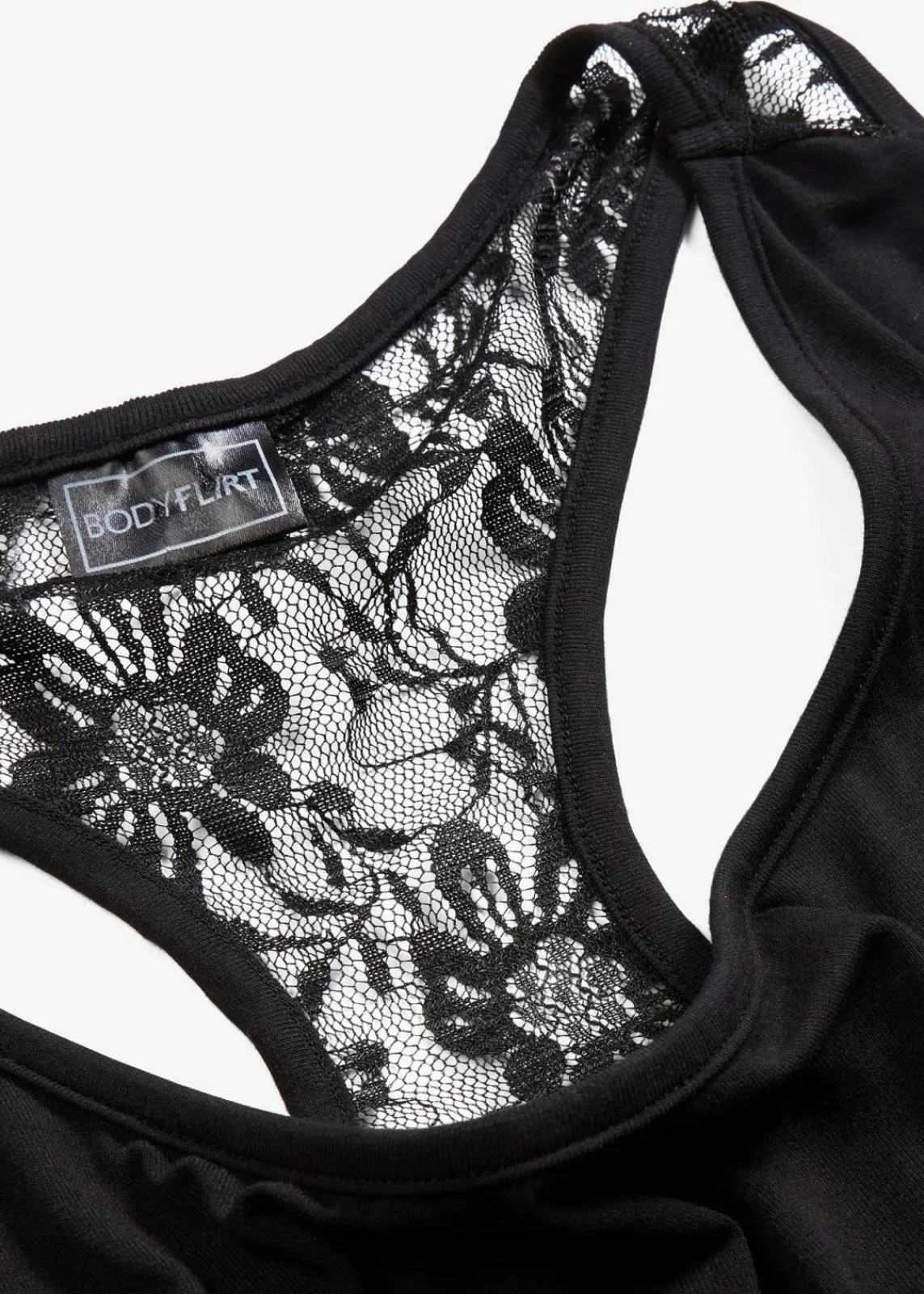 bonprix Shirts & Tops|Nachhaltigere Materialien^Shirt aus Viskose-Mix schwarz