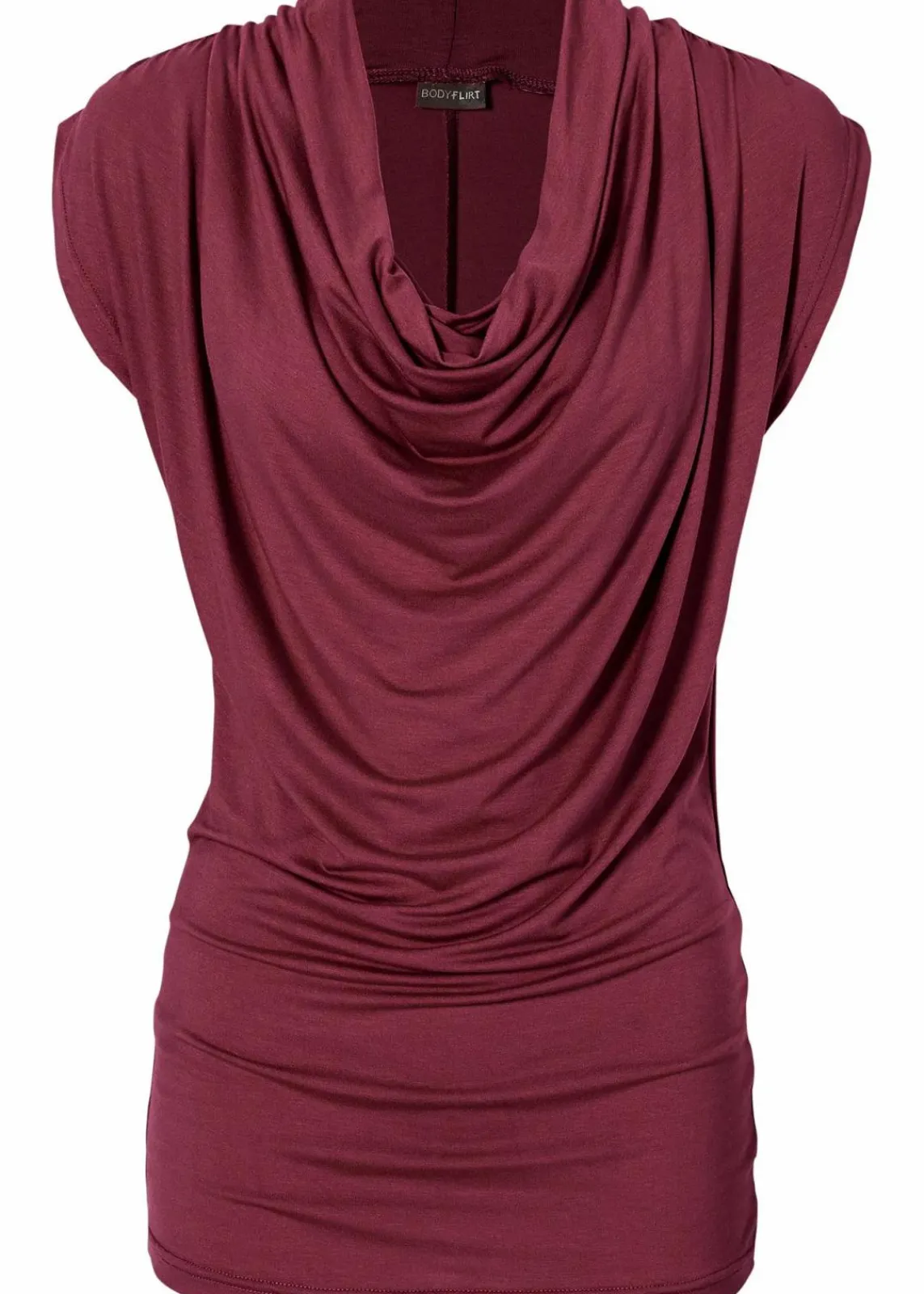 bonprix Shirts & Tops|Nachhaltigere Materialien^Shirt aus Viskose-Mix bordeaux