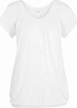 bonprix Nachhaltigere Materialien|Shirts & Tops^Shirt aus Viskose-Mix weiß