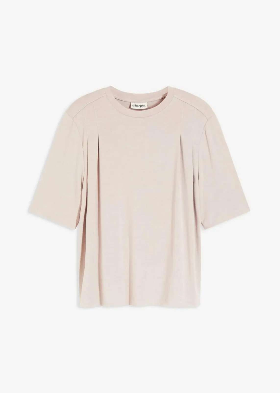 bonprix Shirts & Tops|Nachhaltigere Materialien^Shirt aus Viskose-Mix steingrau
