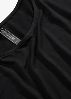 bonprix Shirts & Tops|Nachhaltigere Materialien^Shirt aus Viskose-Mix schwarz