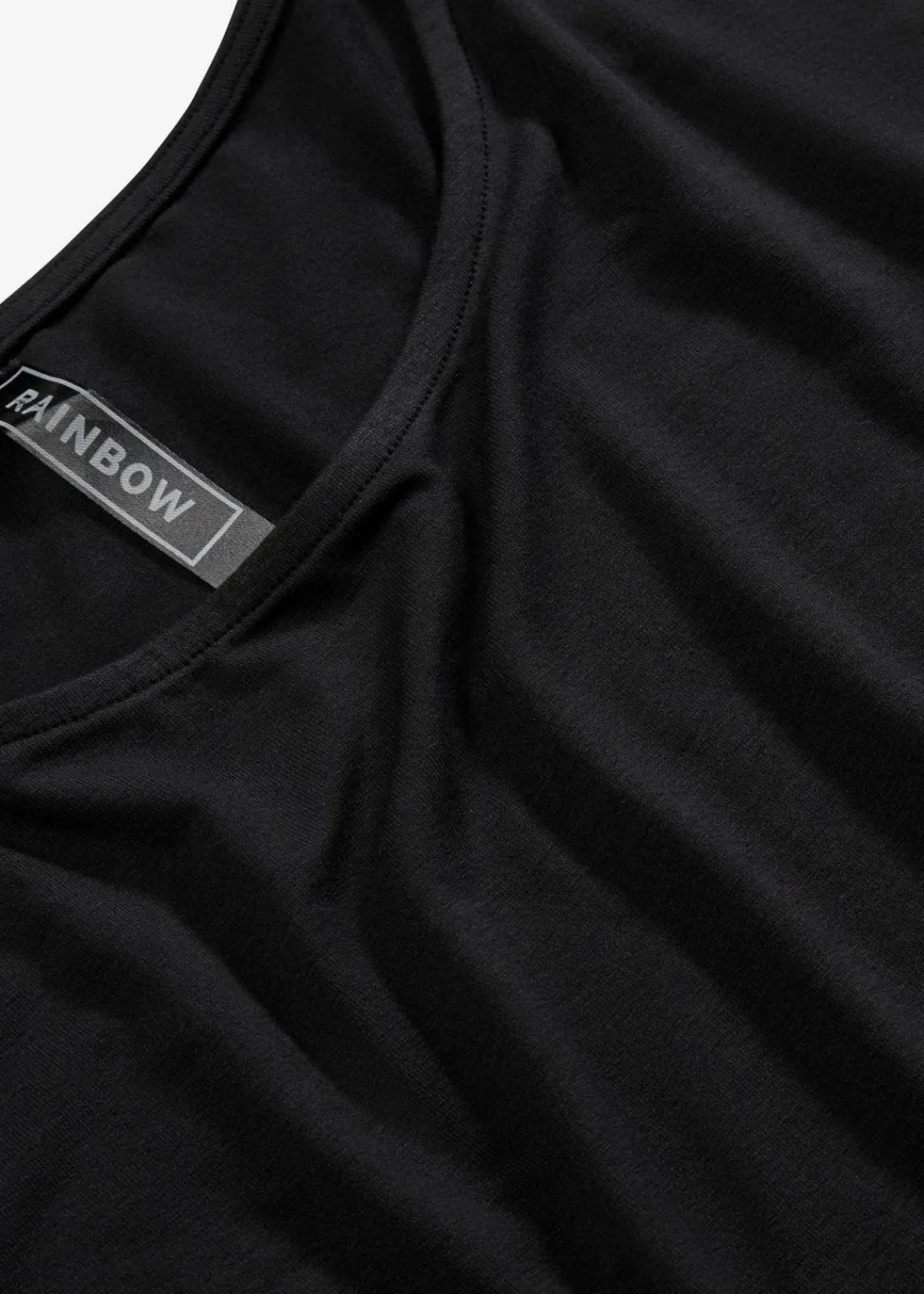 bonprix Shirts & Tops|Nachhaltigere Materialien^Shirt aus Viskose-Mix schwarz