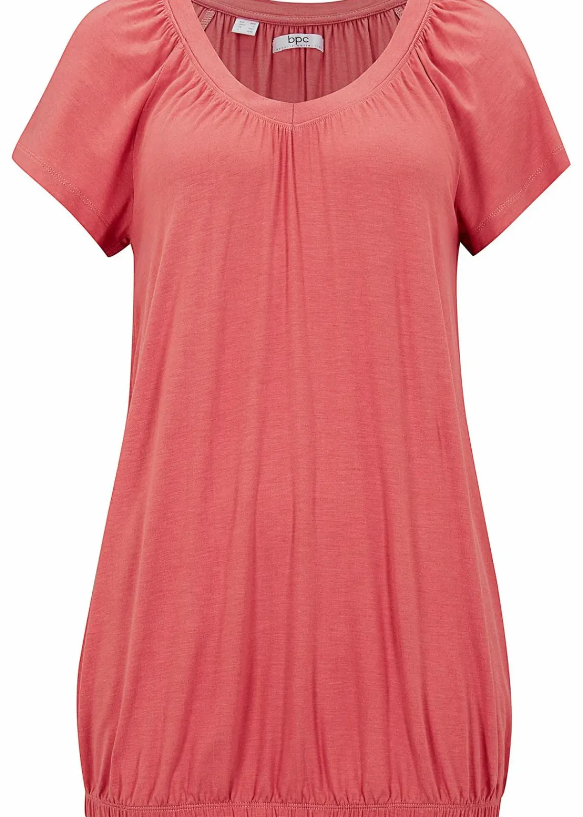 bonprix Nachhaltigere Materialien|Shirts & Tops^Shirt aus Viskose-Mix rhabarber