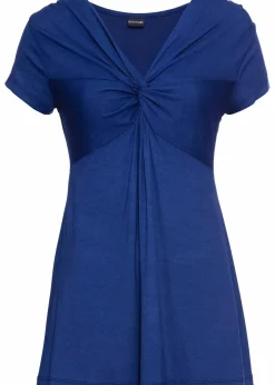 bonprix Nachhaltigere Materialien|Shirts & Tops^Shirt aus Viskose-Mix mitternachtsblau