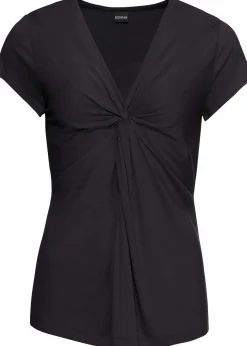 bonprix Shirts & Tops^Shirt aus Viskose-Mix schwarz