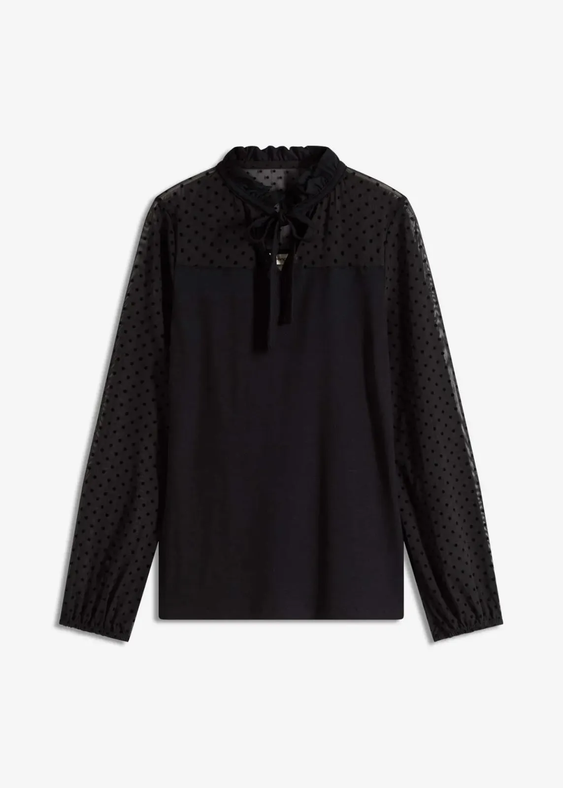 bonprix Nachhaltigere Materialien|Shirts & Tops^Shirt aus Viskose-Mix schwarz