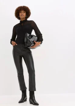 bonprix Nachhaltigere Materialien|Shirts & Tops^Shirt aus Viskose-Mix schwarz