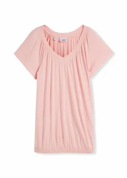 bonprix Nachhaltigere Materialien|Shirts & Tops^Shirt aus Viskose-Mix bonbonrosa
