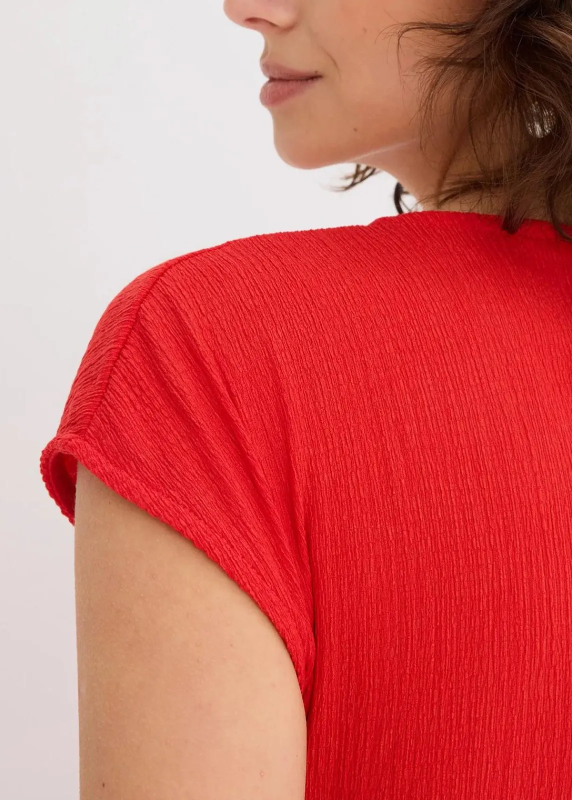 bonprix Shirts & Tops^Shirt in Wickeloptik erdbeere