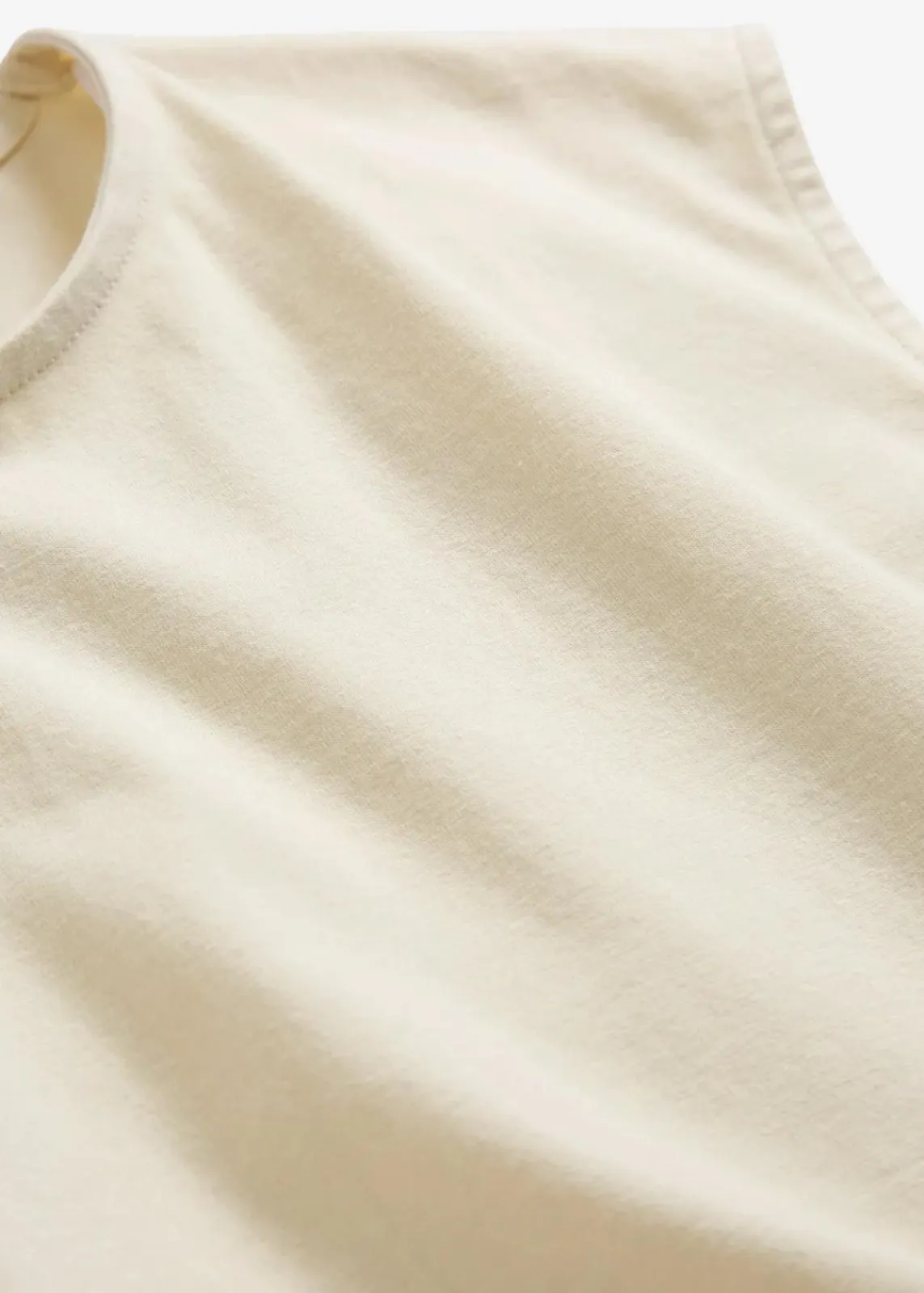 bonprix Shirts & Tops^Shirt mit elastischem Bündchen natur
