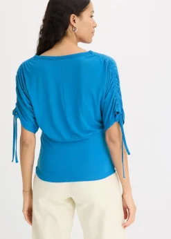bonprix Shirts & Tops^Shirt mit Knopfleiste gletscherblau
