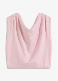bonprix Bekleidung·Umstandsmode|Strickmode^Shirt mit One-Shoulder rose metallic