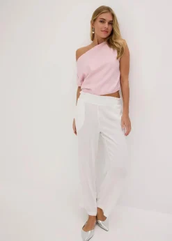 bonprix Bekleidung·Umstandsmode|Strickmode^Shirt mit One-Shoulder rose metallic