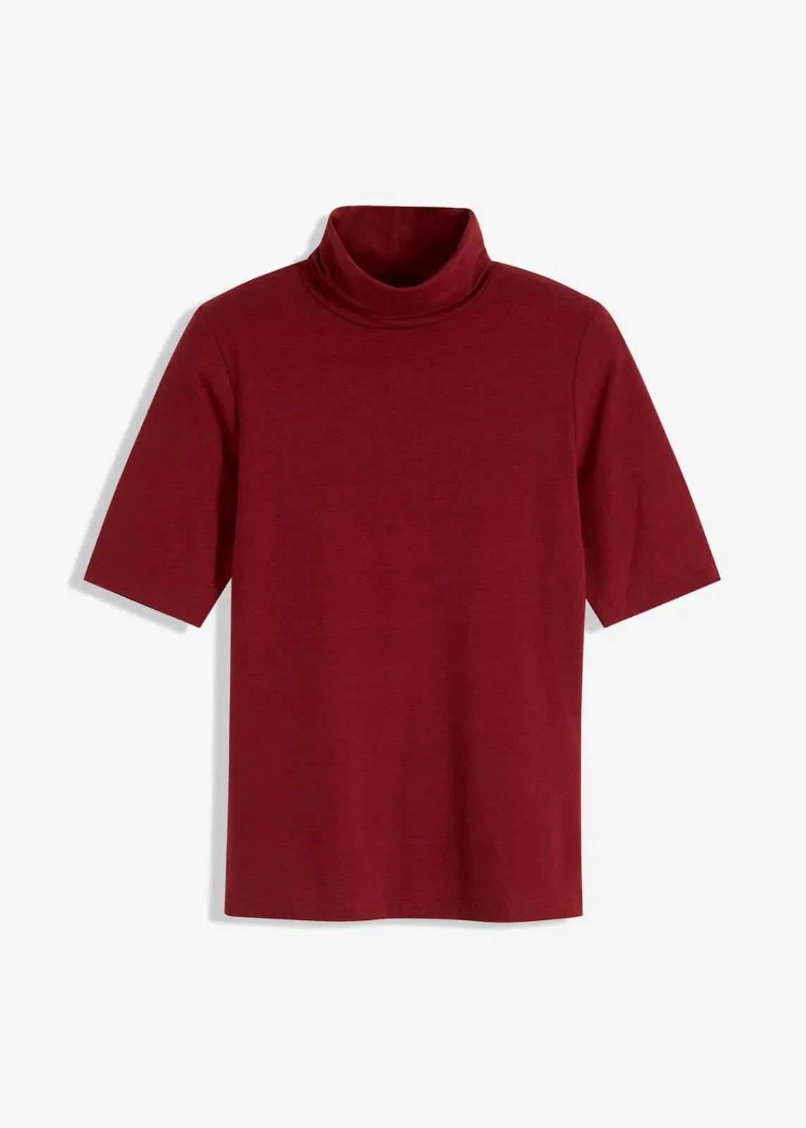 bonprix Shirts & Tops^Shirt mit Rollkragen rubinrot