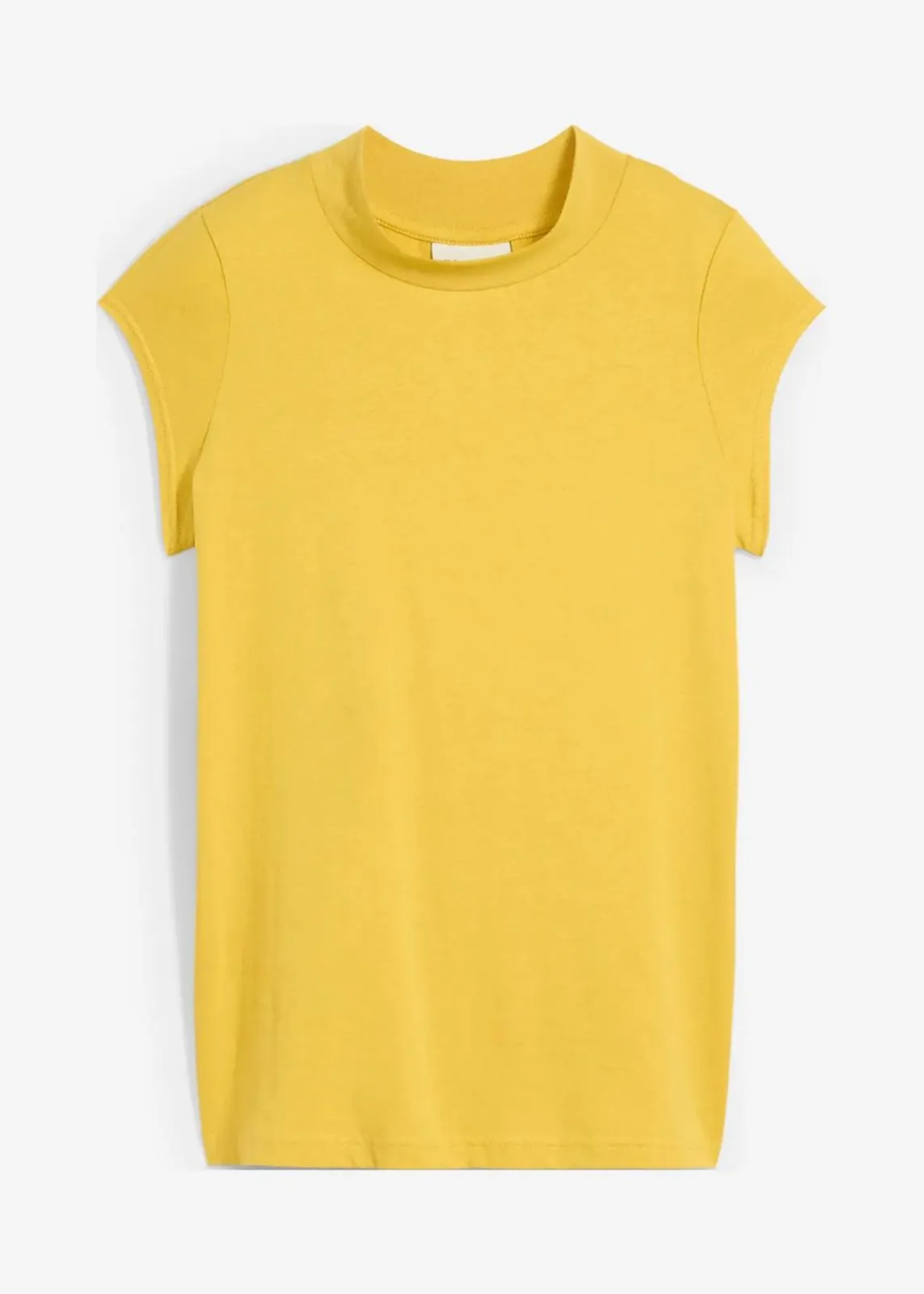 bonprix Shirts & Tops|Premium^Shirt mit Seidenanteil bernstein