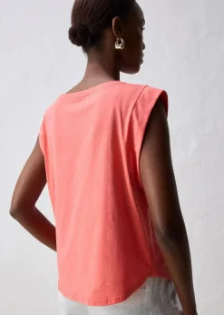 bonprix Premium|Shirts & Tops^Shirt mit Seidenanteil helllachs