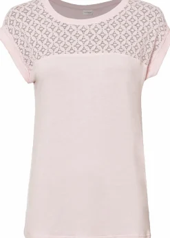bonprix Shirts & Tops|Nachhaltigere Materialien^Shirt mit Spitze zartrosa