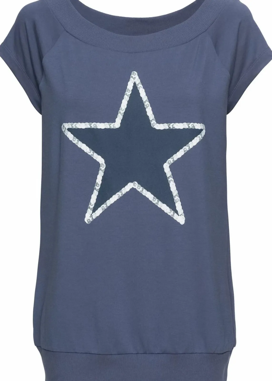 bonprix Shirts & Tops^Shirt mit Sternenprint indigo bedruckt