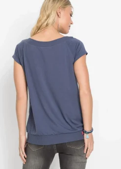 bonprix Shirts & Tops^Shirt mit Sternenprint indigo bedruckt
