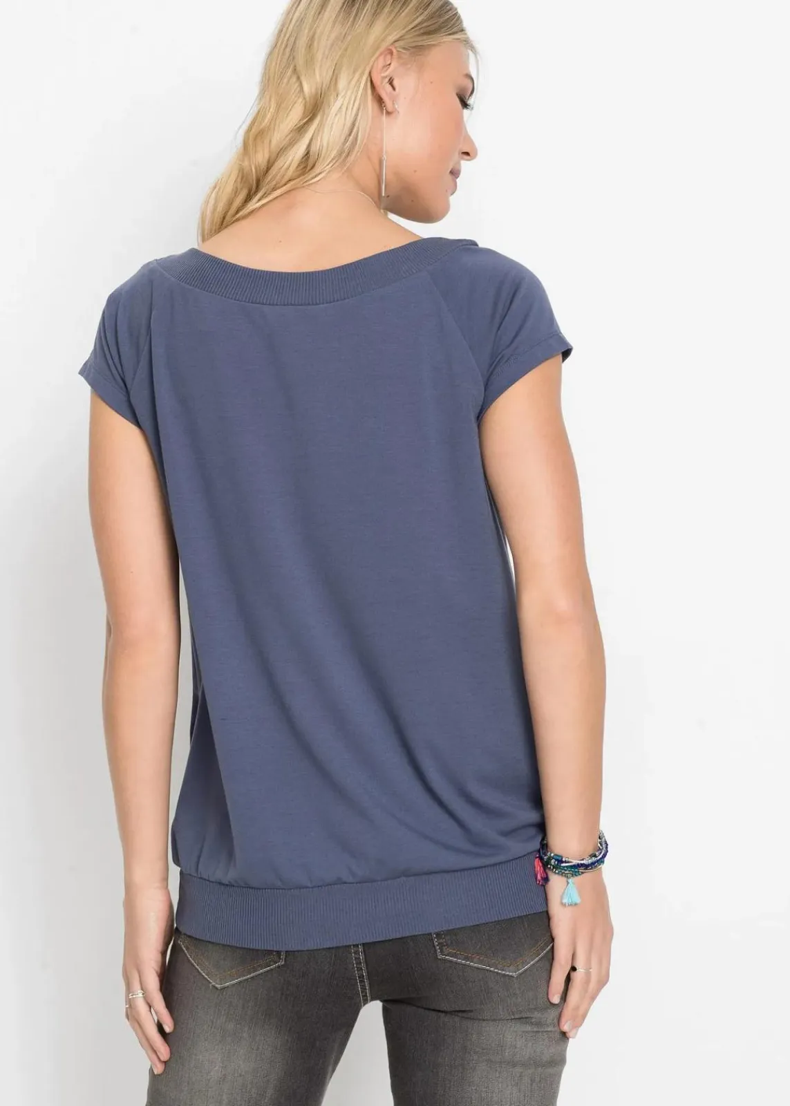 bonprix Shirts & Tops^Shirt mit Sternenprint indigo bedruckt