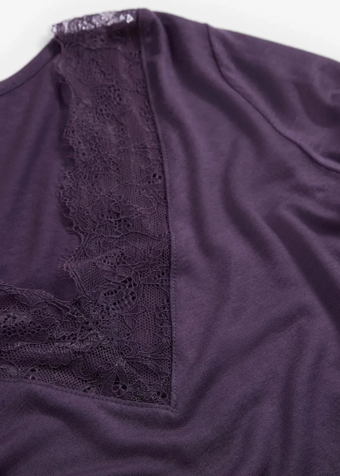 bonprix Premium|Shirts & Tops^Shirt mit Wolle pflaume